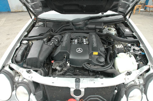 ГБО на автомобиль Mercedes E320
