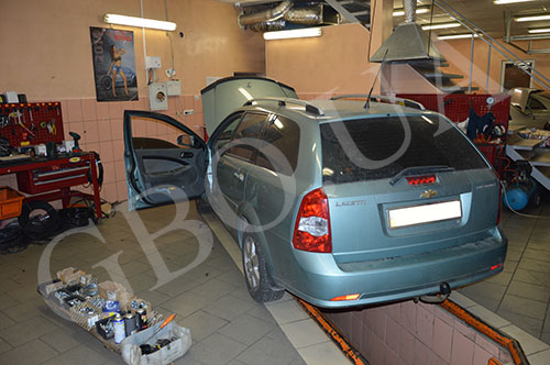 Chevrolet Lacetti 1.8 із встановленим ГБО.