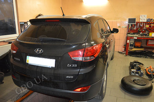 Hyundai IX35 4WD 2.4 із встановленим ГБО.