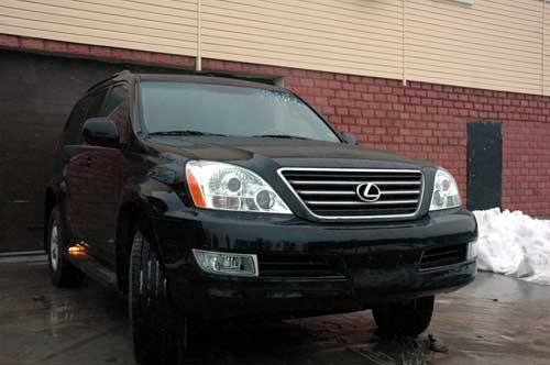 Фото Lexus GX 470 з газовим обладнанням Prins