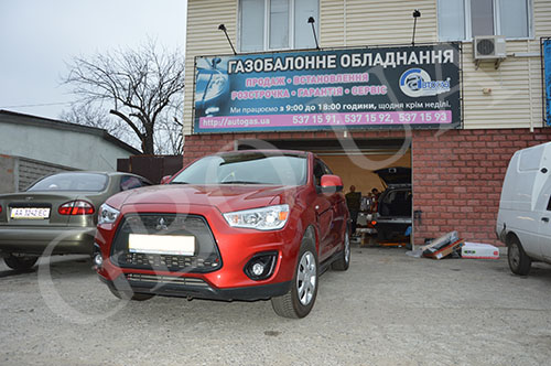 Mitsubishi ASX 2.0 із встановленим ГБО.