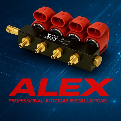 Газовые форсунки Alex RAIL-001