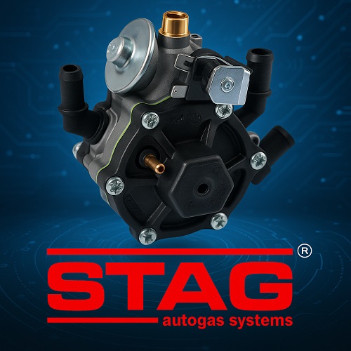 Редуктор Stag R02 с клапаном газа